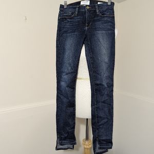 Frame Le Skinny de Jeanne Anchor Step Hem Size 25